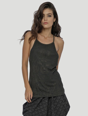 Maya Crossover Singlet - Psylo Fashion