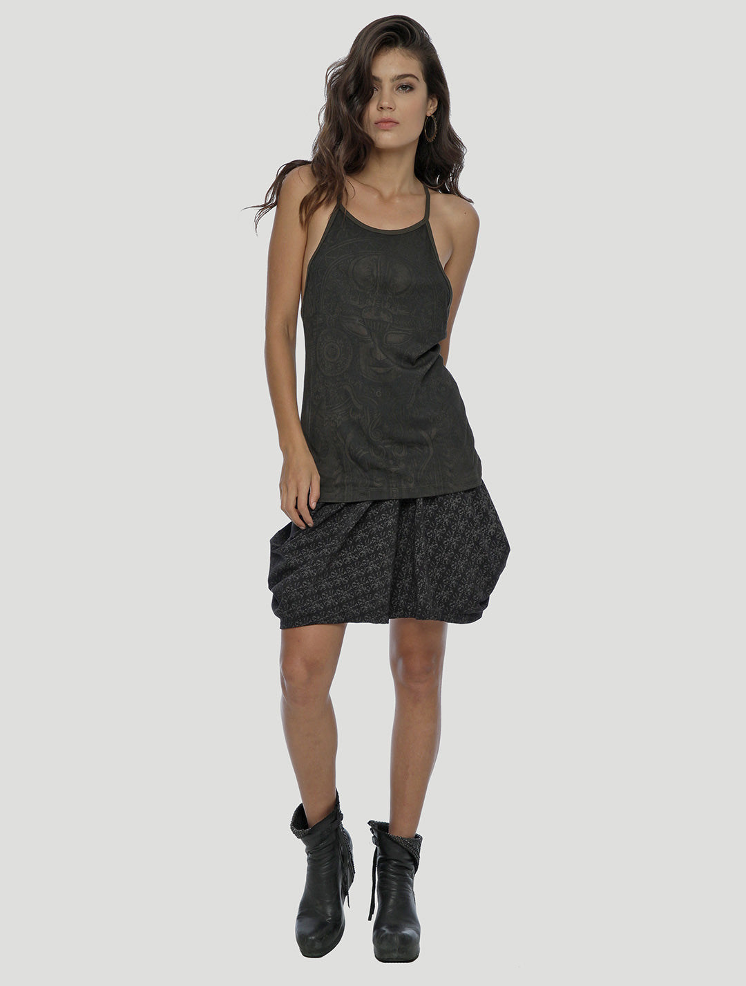 Maya Crossover Singlet - Psylo Fashion