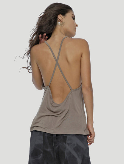 Maya Crossover Singlet - Psylo Fashion
