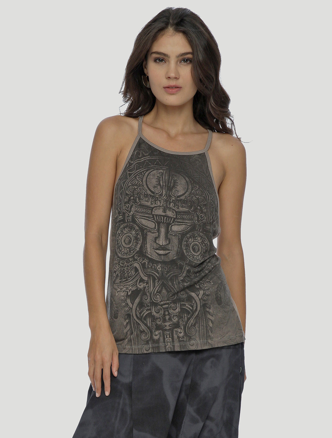Maya Crossover Singlet - Psylo Fashion