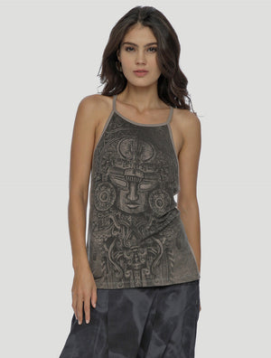 Maya Crossover Singlet - Psylo Fashion