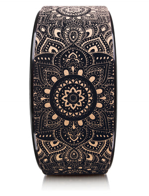 Mandala Black Wheel by Yoga Design Lab