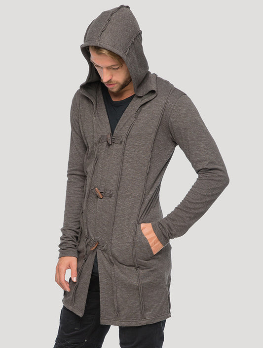 Nomad Hoodie Cardigan Light Coat - Psylo Fashion