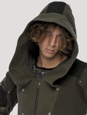 Neo Steamed Hoodie Coat - Psylo Fashion
