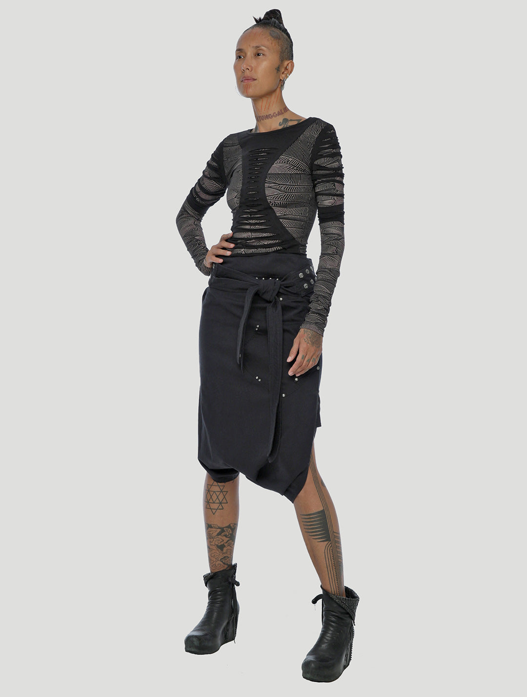 Northern Skirted Pants - Psylo Fashion