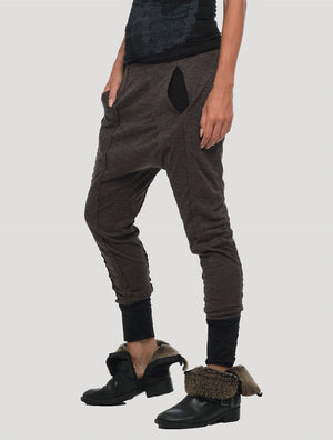 Onicha Low Crotch Track Pants - Psylo Fashion