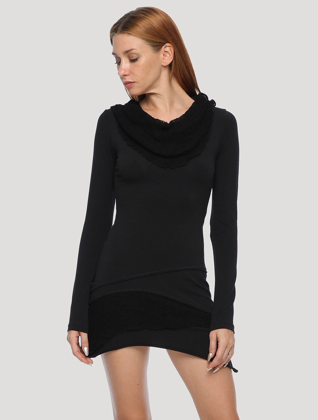 Onesa' Long Sleeves Mini Dress - Psylo Fashion