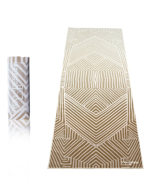 PET Resin Mat-Towel Optical Gold by Yoga Design Lab - Psylo Fashion