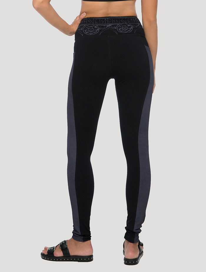 Poke Long Leggings with Pockets - Psylo Fashion