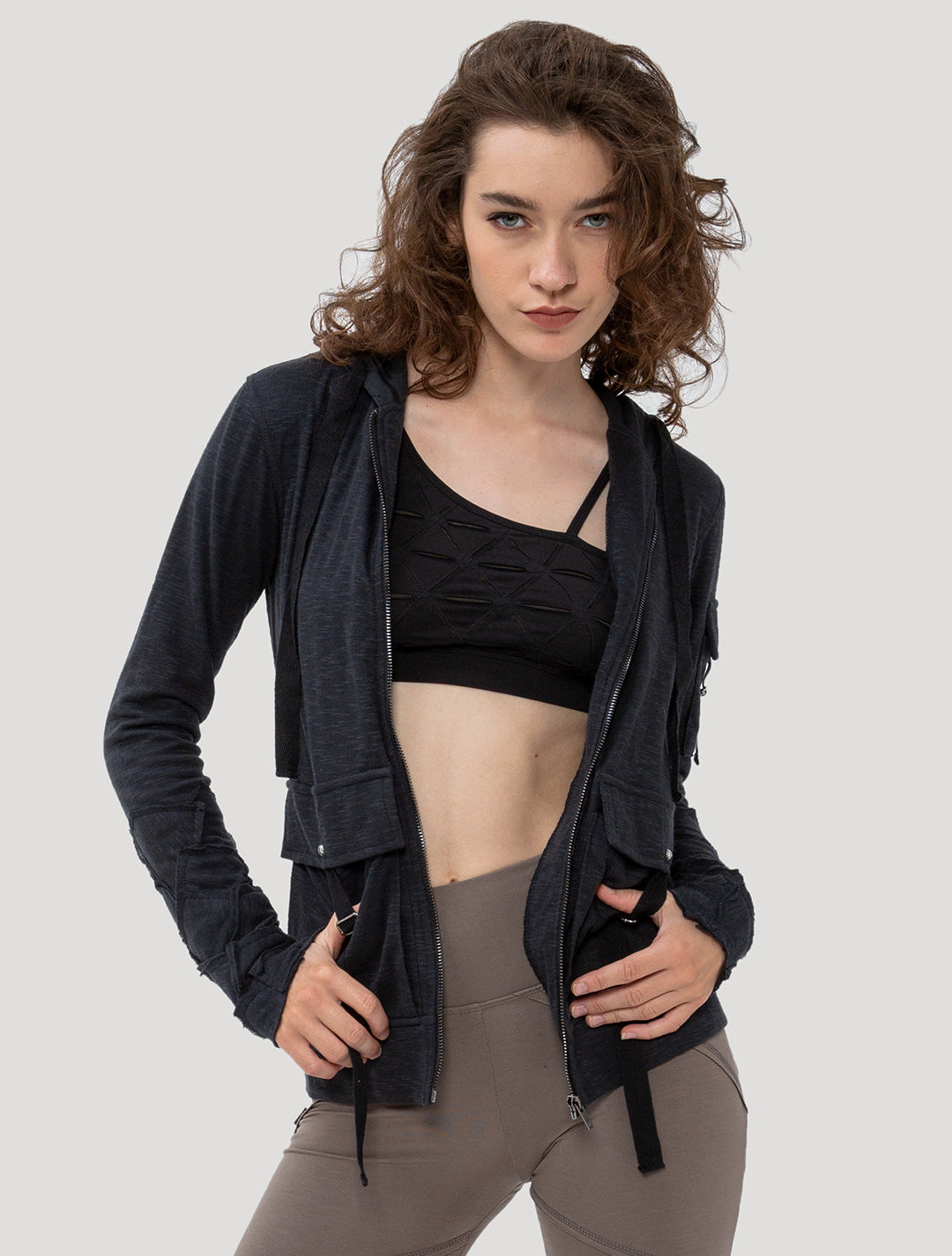 Zipped Hoodie 'Pecoa' Extra Jacket – Psylo