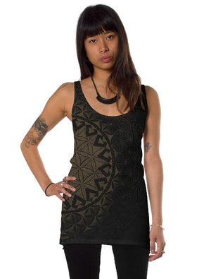 Prahna Tank Top by PlazmaLab - Psylo Fashion