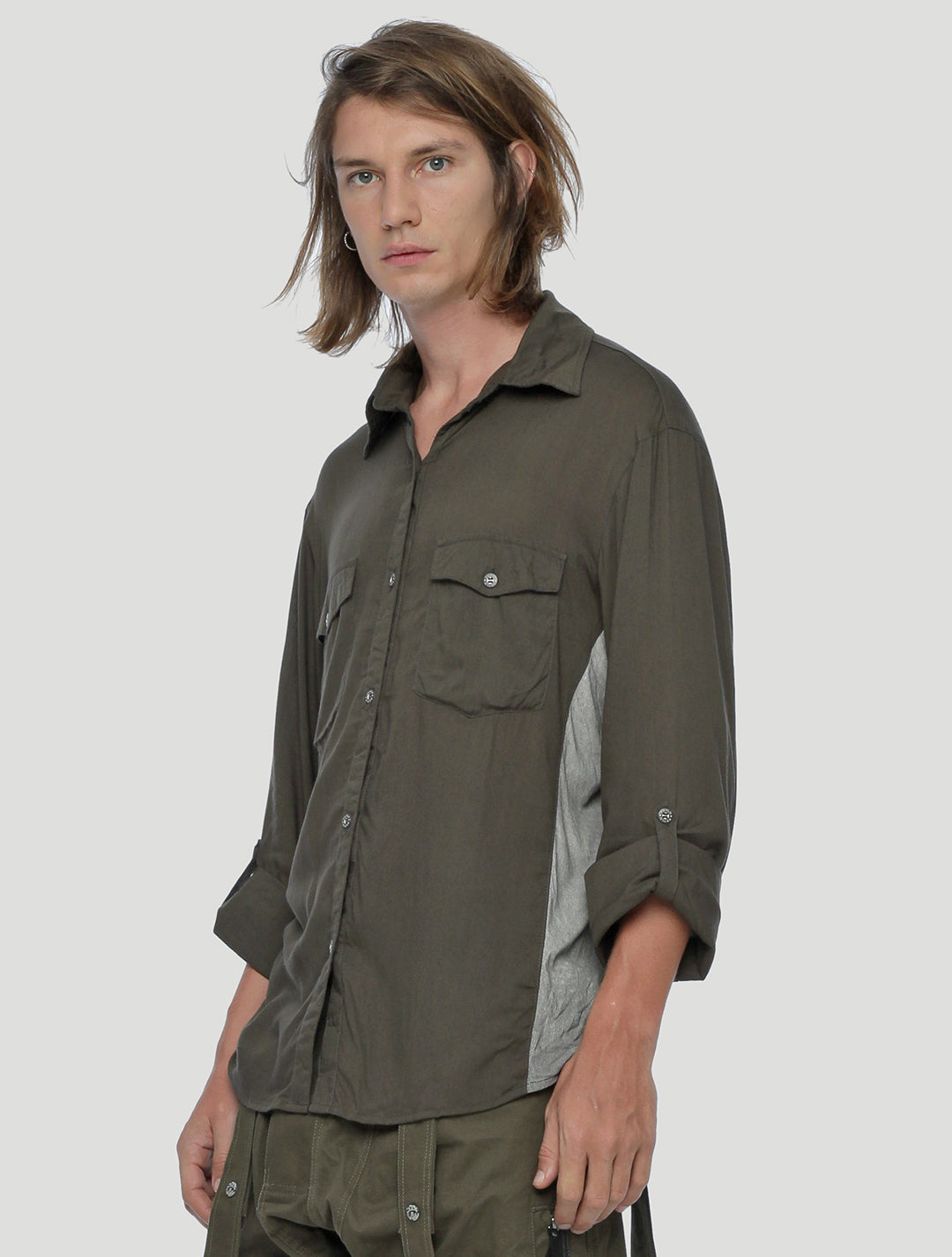 Quantum Long Sleeves Buttoned Shirt - Psylo Fashion