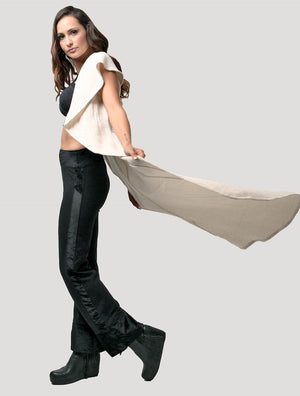 Rain Drop Sleeveless Long Vest by Alekai - Psylo Fashion