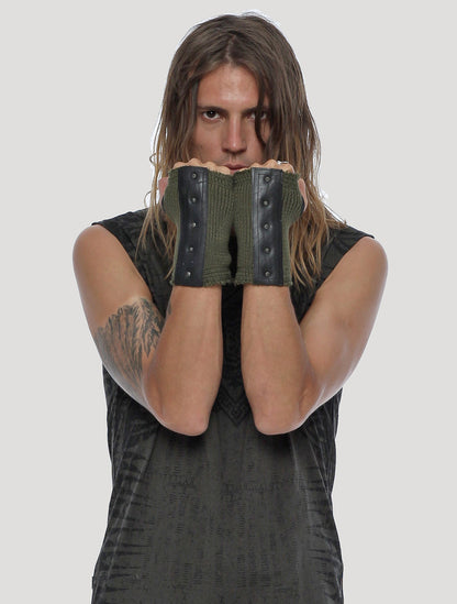 Ribbed Vmix Gloves - Psylo Fashion