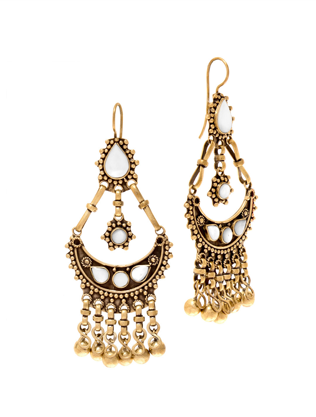 Rain Gypsy Dangle Earrings by Tribali - Psylo Fashion