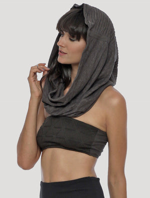 Straps Hooded Neckwarmer - Psylo Fashion