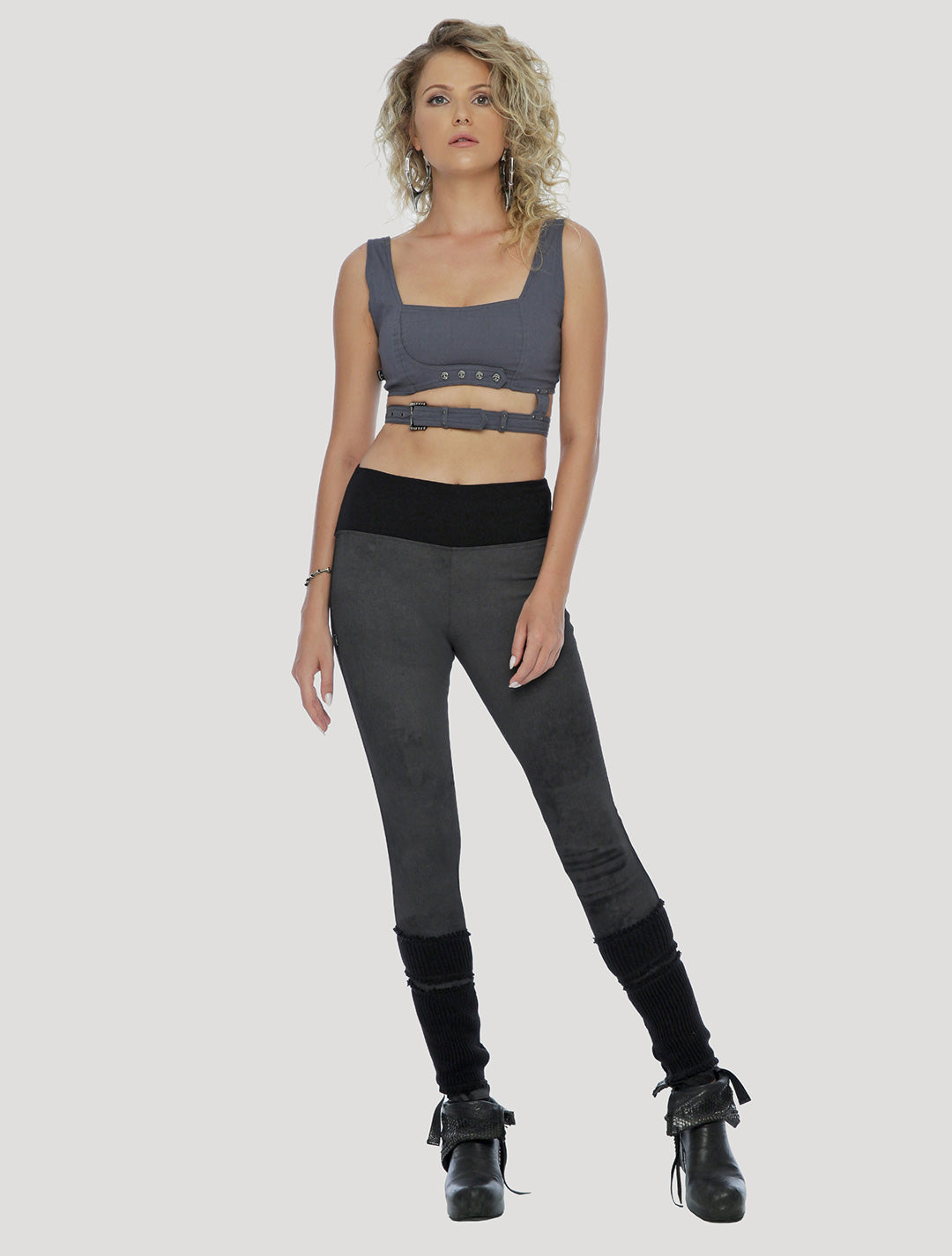 Integrity' Sleeveless Crop Top Made with Sustainable Fabrics - Psylo