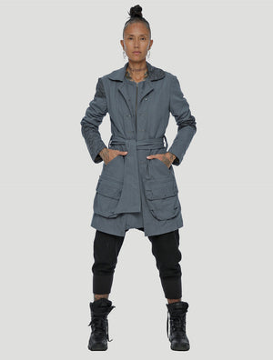 Slow Trench Coat Jacket - Psylo Fashion