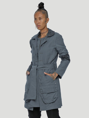 Slow Trench Coat Jacket - Psylo Fashion