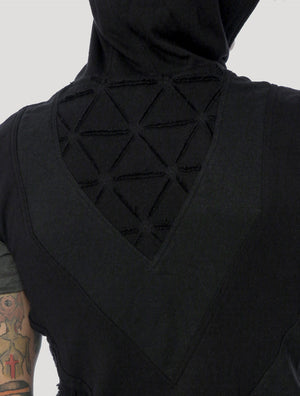 Shinobi Hoodie Vest - Psylo Fashion