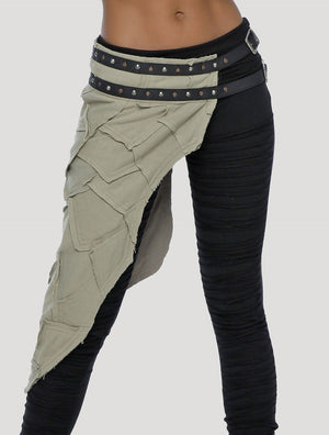Sideway Pecoa Patched Skirt - Psylo Fashion