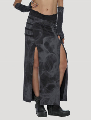 Stellar Rmx Long Skirt - Psylo Fashion