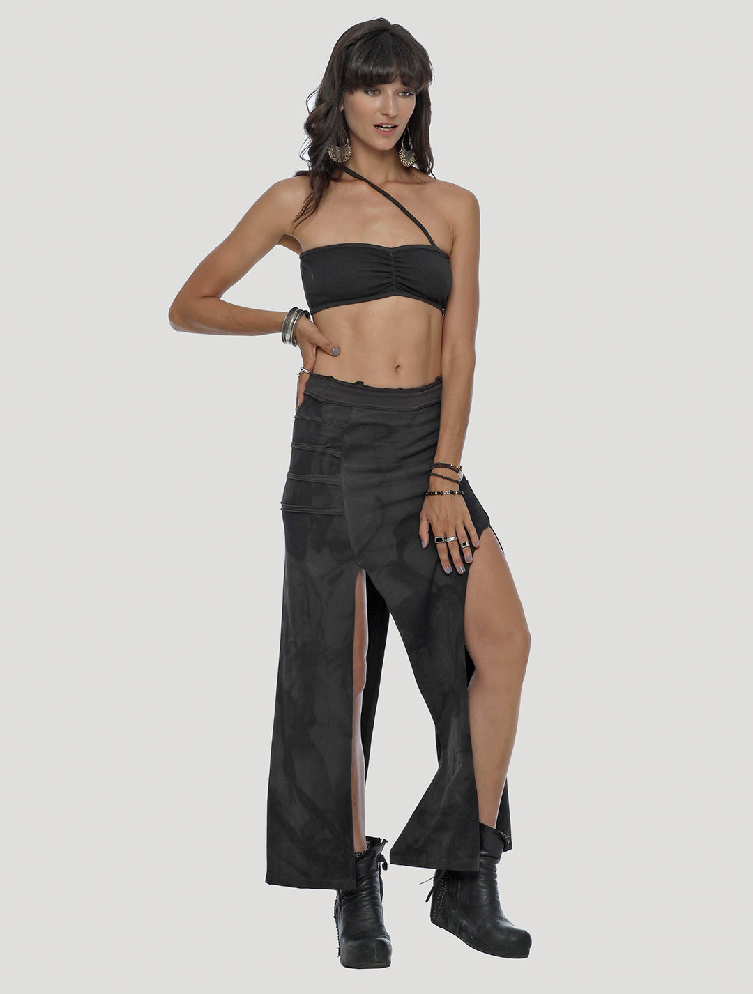 Stellar Rmx Long Skirt - Psylo Fashion