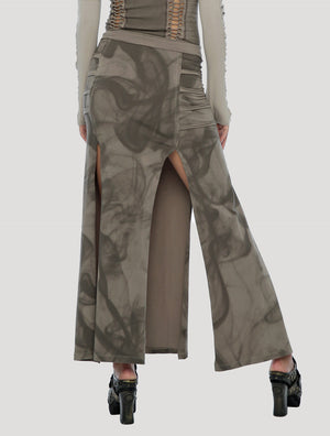 Stellar Rmx Long Skirt - Psylo Fashion