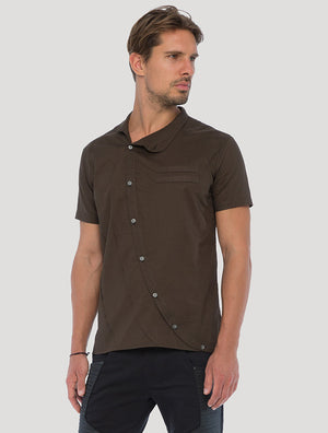 Tyr Short Sleeves Buttoned Shirt - Psylo Fashion