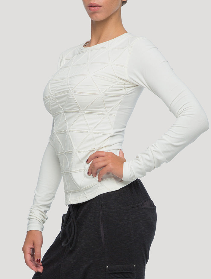 Tangled Long Sleeves Top - Psylo Fashion