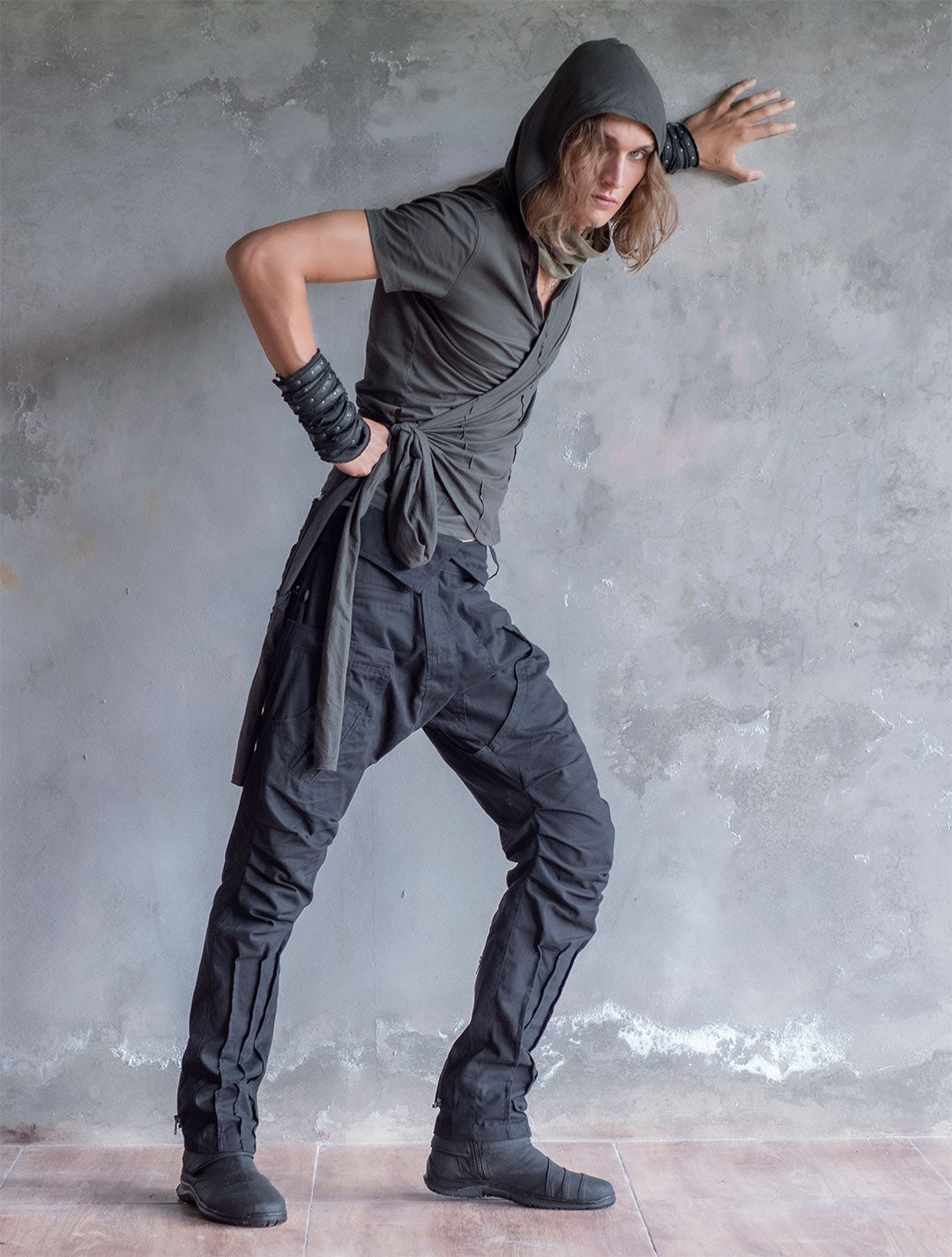 Yoga Cargo Pants-sustainable Clothing-black Pants-boho Pants