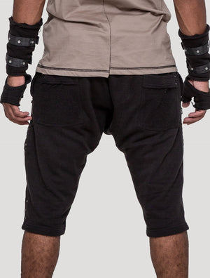 Black Tramp RMX Shorts - Psylo Fashion