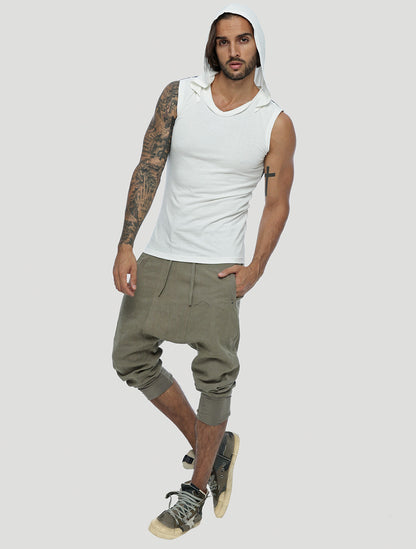Tiger Sleeveless Hoodie - Psylo Fashion