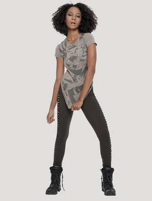 Vishnu Braided Top Short Sleeves - Psylo Fashion