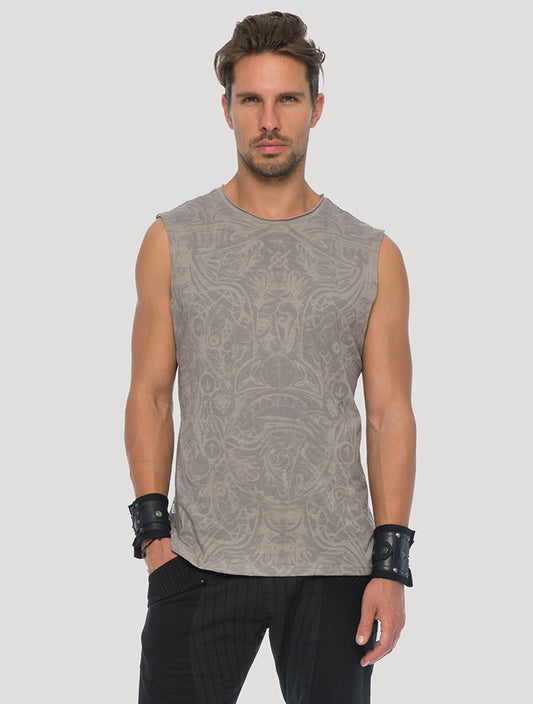 Warrior Sleeveless Tee - Psylo Fashion