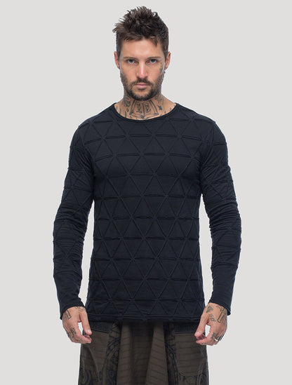 Zentangle Long Sleeves Tee - Psylo Fashion
