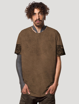 'Zulu' 100% Cotton Printed T-Shirt by Plazmalab